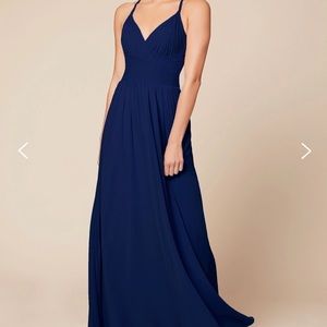 Twilight Blue Bridesmaid Dress